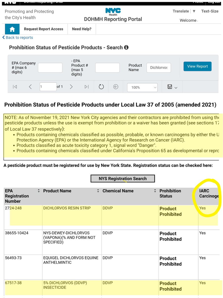DutyProtect's tweet image. You know what else is a dangerous neurotoxin banned in most countries but not in the US, dichlorvos and is often illegally misused as defined by the @EPA #FIFRA law.  The EPA also is aware of its misuse by Starbucks that has but millions at risk, but fails to uphold the law #FOIA