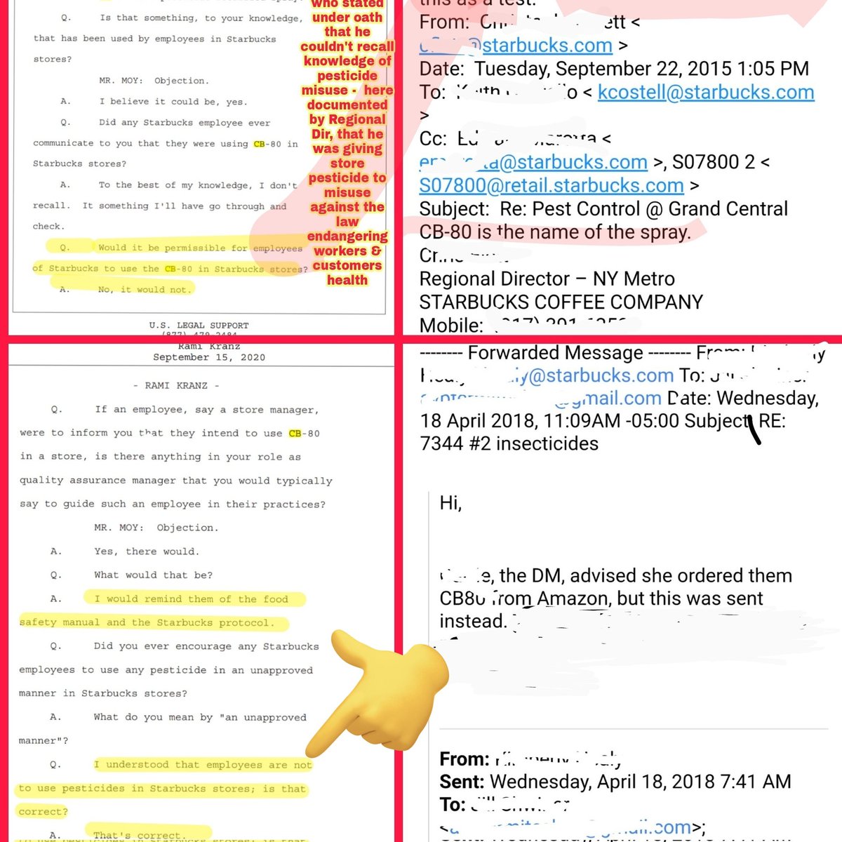 DutyProtect's tweet image. You know what else is a dangerous neurotoxin banned in most countries but not in the US, dichlorvos and is often illegally misused as defined by the @EPA #FIFRA law.  The EPA also is aware of its misuse by Starbucks that has but millions at risk, but fails to uphold the law #FOIA