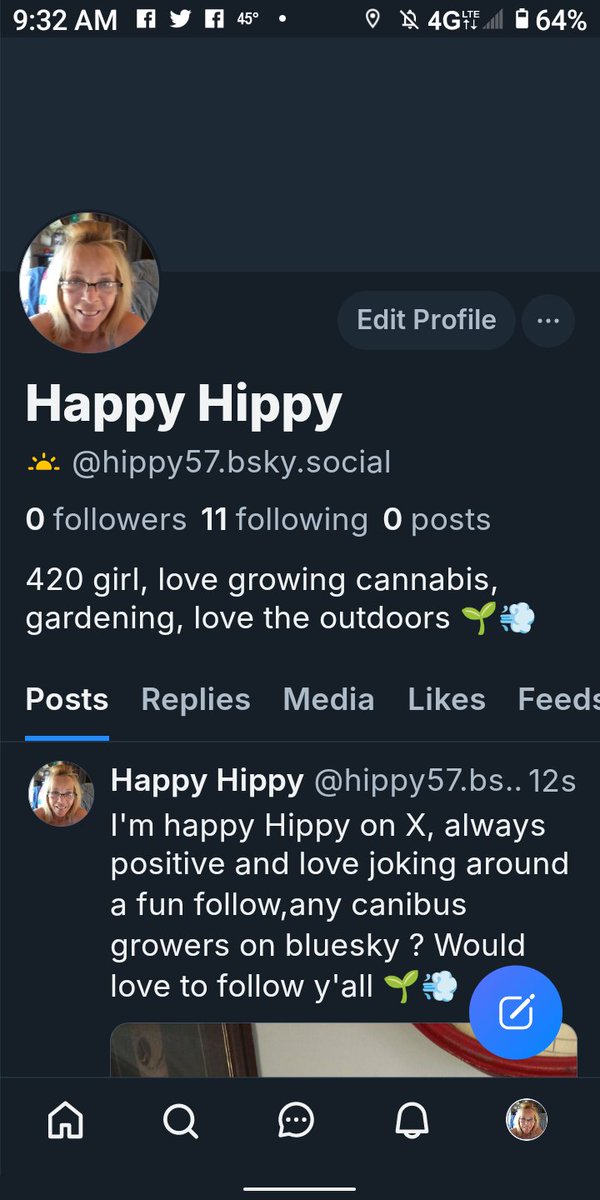 Good morning all you beautiful people 🥀🌱💨 me on bluesky 💙Have a fabulous day 🤗