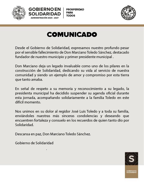 Ayuntamiento de Playa del Carmen tweet media