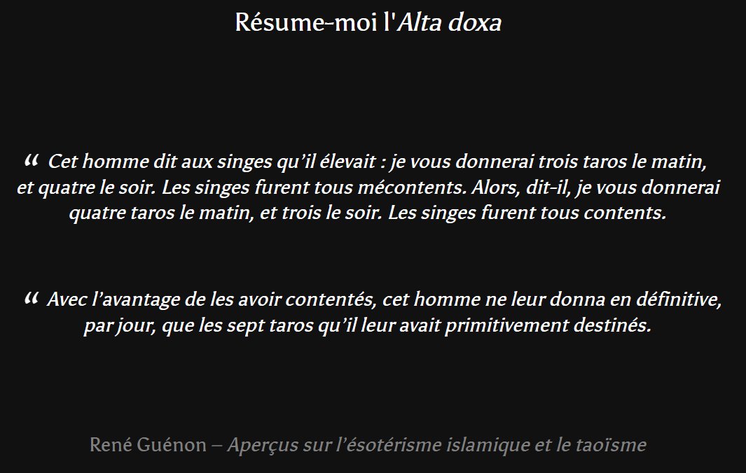 egregoor's tweet photo. Bravo à @SebRecchia de mettre son talent - quel texte ! - au service de la pertinence ⤵️ L'Alta et l'alter doxas sont capitales à comprendre pour moins se faire avoir ➡️ https://t.co/nzQ8K6BAm8 https://t.co/7wRIh6YcHJ