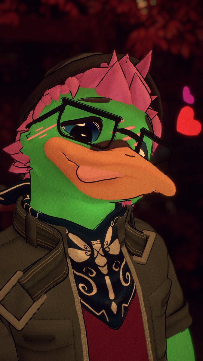 ShyPlatypi's tweet photo. As of recent, I finally commissioned a custom vrc avatar from @TeaLBiTZ 
Thank you so much for making this boy! 💚🦆🦫

If you haven’t check out their work, please go check them out and support them! They are amazing 🙏

📸-@LanceOakesFox 
1/3 https://t.co/O8CJwvuClp