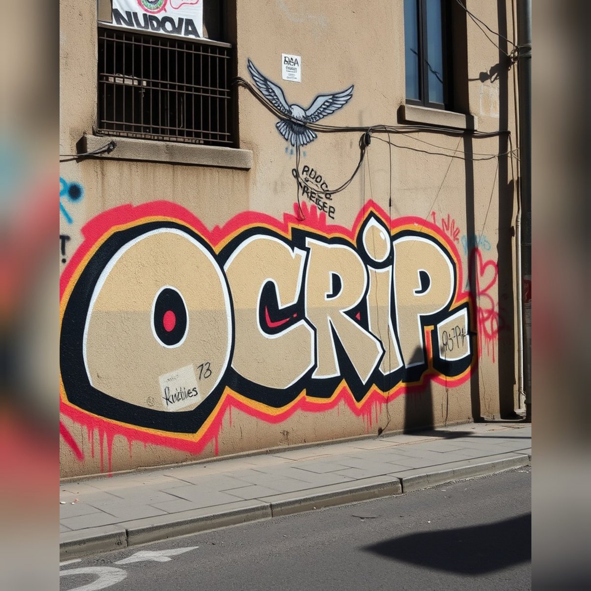 OCRiP95's tweet photo. #OCRiP #StreetArt  #grafiti  
#落書き  #アスファルト https://t.co/rSunTh2Bqg