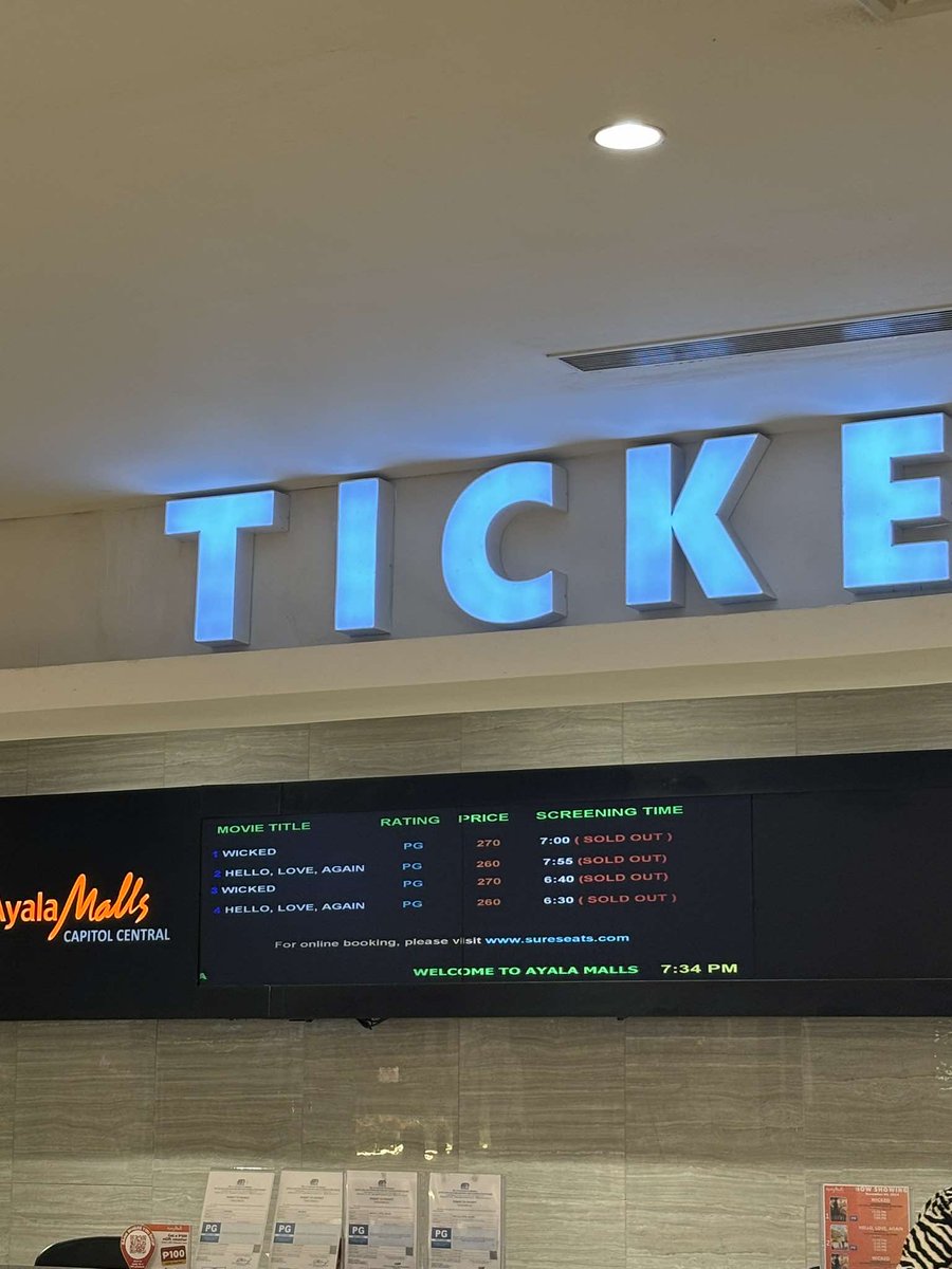 KindKathNegOcc's tweet photo. Kahit may new movie, #HelloLoveAgain still sold out hete at Ayala Malls Capitol Central https://t.co/VqgRLQ9Lv1