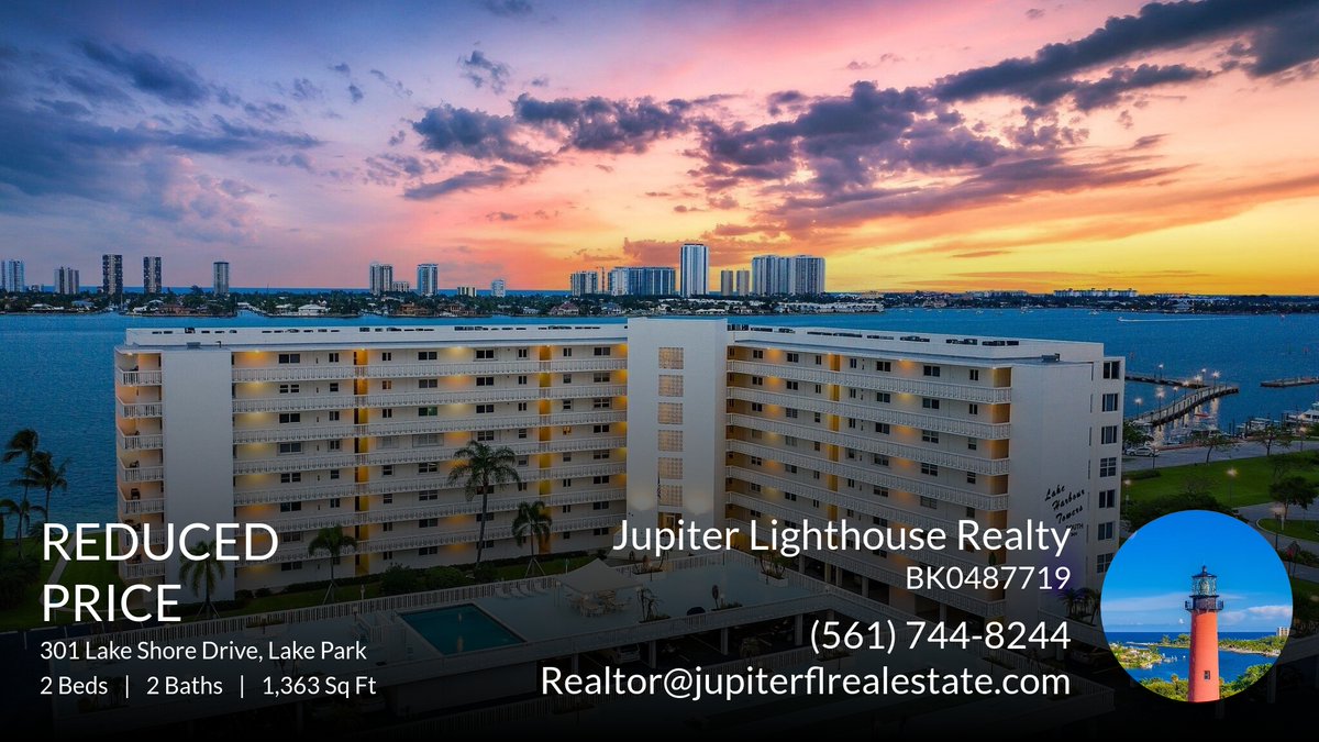JupiterFLRealty's tweet photo. 💥 Just Reduced 💥 This home recently reduced won't last long so don't wait to set up a showing! Contact the Jupiter Lighthouse Team for more information at 📱(561) 744-8244!

Leshia Probandt Johnson https://t.co/jJNt9GH6IH https://t.co/J8daBHIRlg