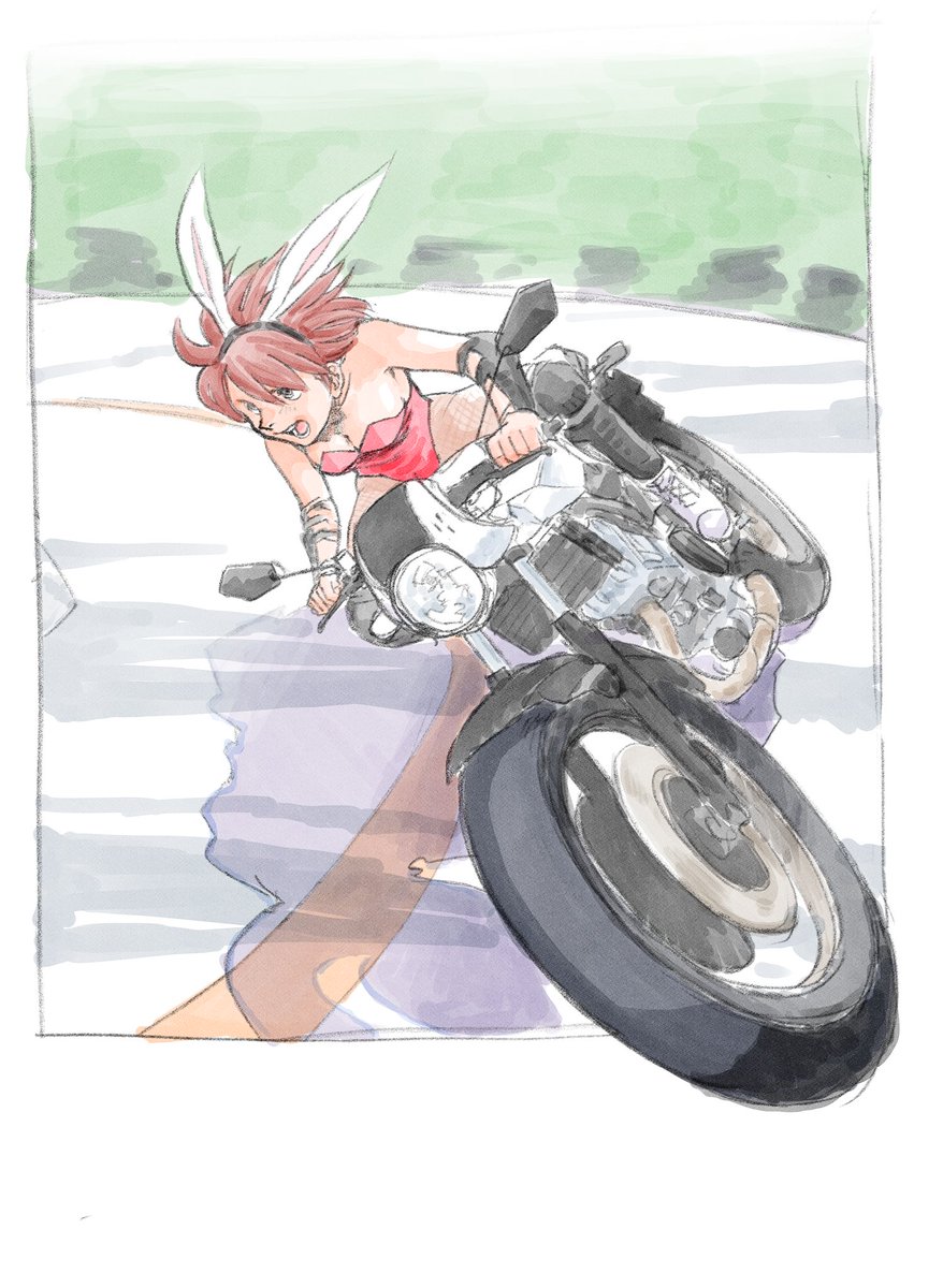「#バニーガール貼って元気づけてくださいを、一文字余計だったのね、……勇気づけれる」|TORI☆BIRDのイラスト