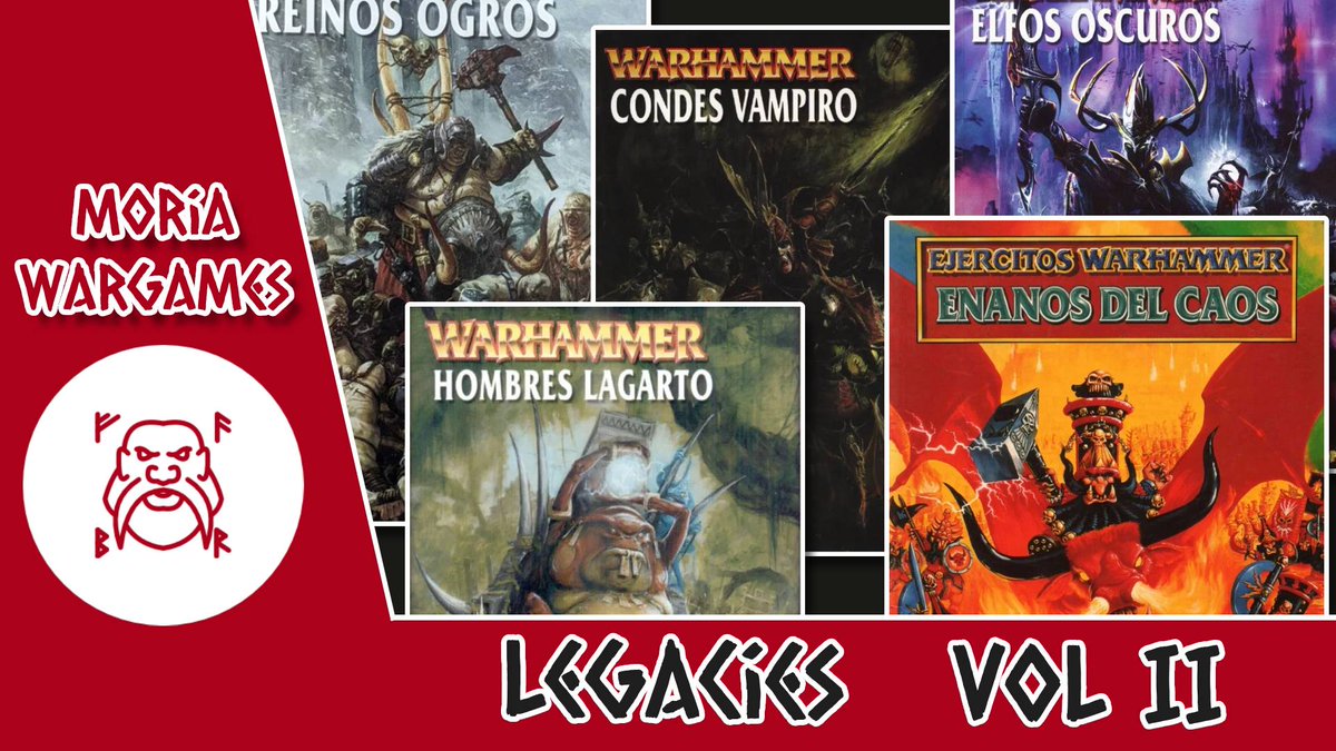 Llega el final del TEORIHAMMER sobre todos los ejércitos del juego con esta segunda parte de los ejércitos Legacy, donde hablamos de Condes Vampiro, Enanos del Caos, Hombres Lagarto, Elfos Oscuros y Reinos Ogros, no te lo pierdas!
youtu.be/3T2-GD-8TQA

<a href="/warhammer/">Warhammer Official</a> #theoldworld