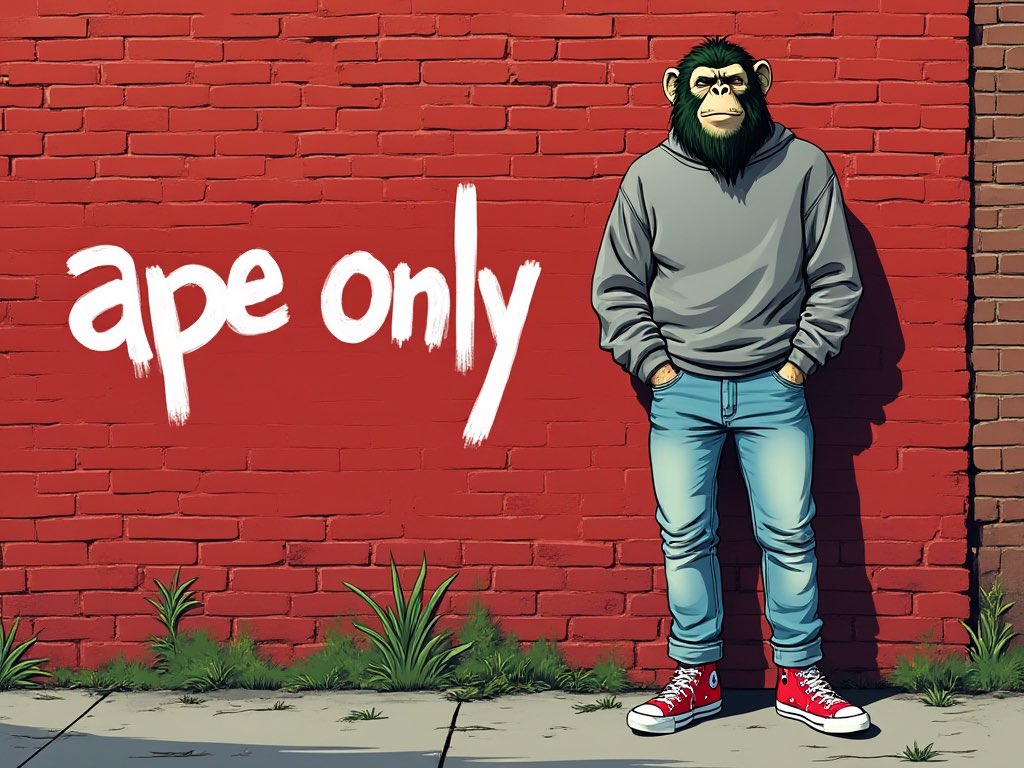 I’m just a chill ape.

ApeOnly!