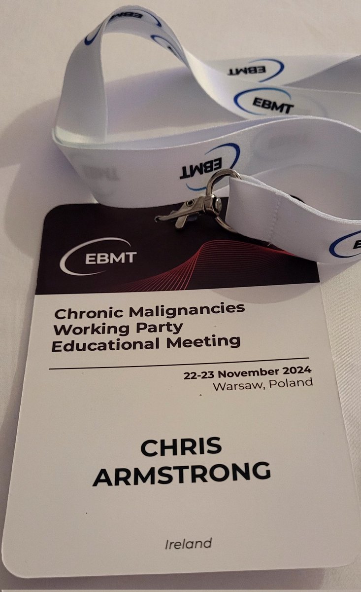 CArmstrongHaem's tweet image. Excellent educational session with the #EBMT #CMWP in Warsaw, travel chaos thanks to KLM notwithstanding. Lots of practical advice for transplant in chronic myeloid diseases and insights into the near future.