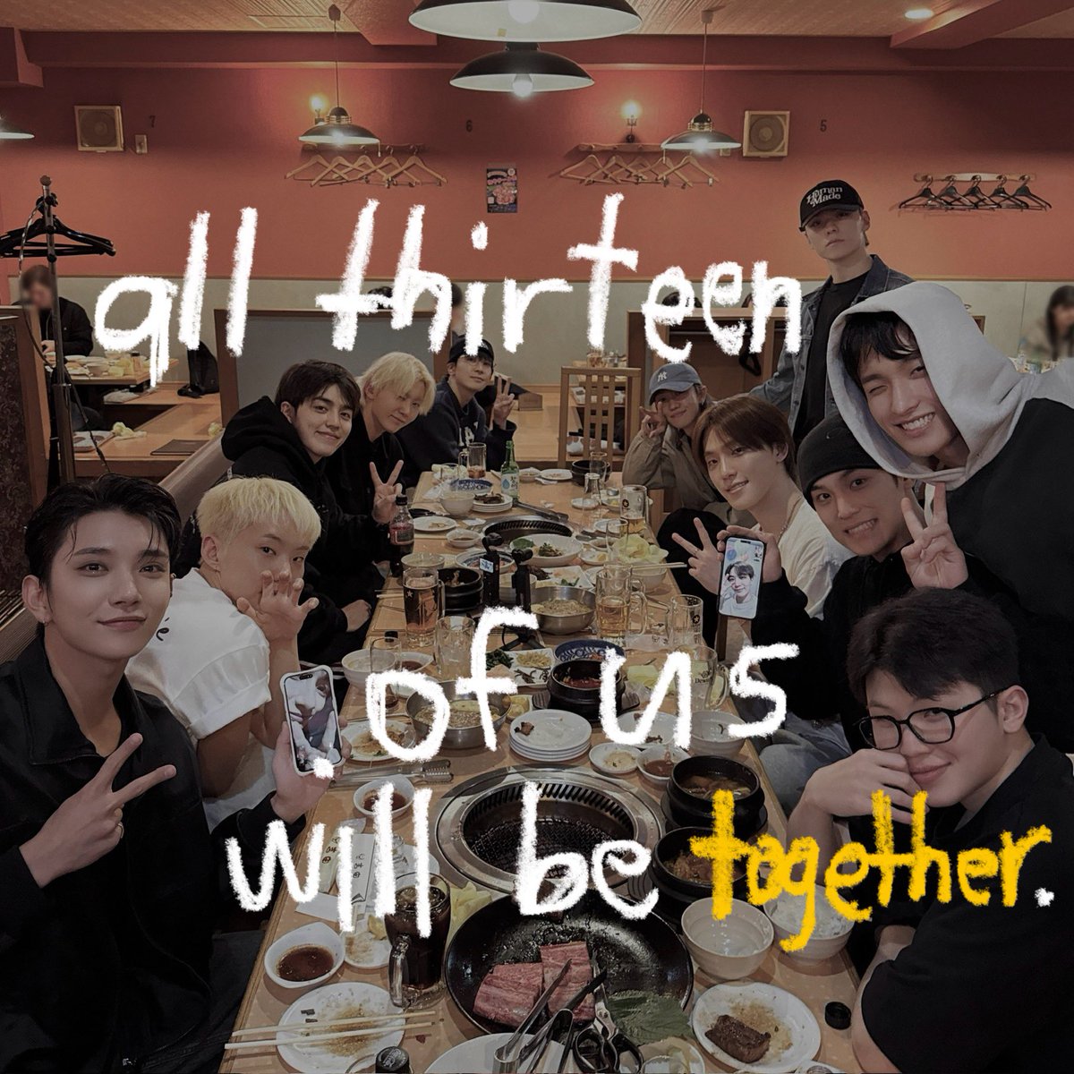 seventeen is thirteen. 💌
