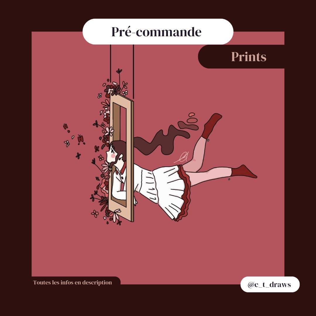 C_T_Draws's tweet photo. 🌸✨️ Mes dessins chez vous ! 
Precommande du 23 novembre au 15 décembre. 
Plus en description ! 🙏✨️ https://t.co/lmO34U8gA5