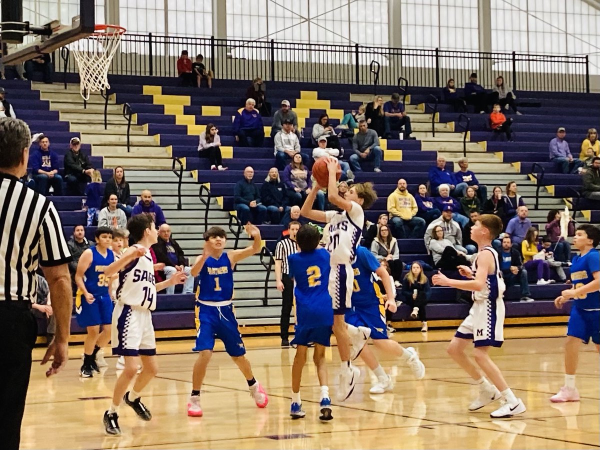 MmsSages's tweet photo. Dominant performance by the MMS 7th Grade Boys. Sages win over PBL 54-8!! https://t.co/87Ok2E41pR