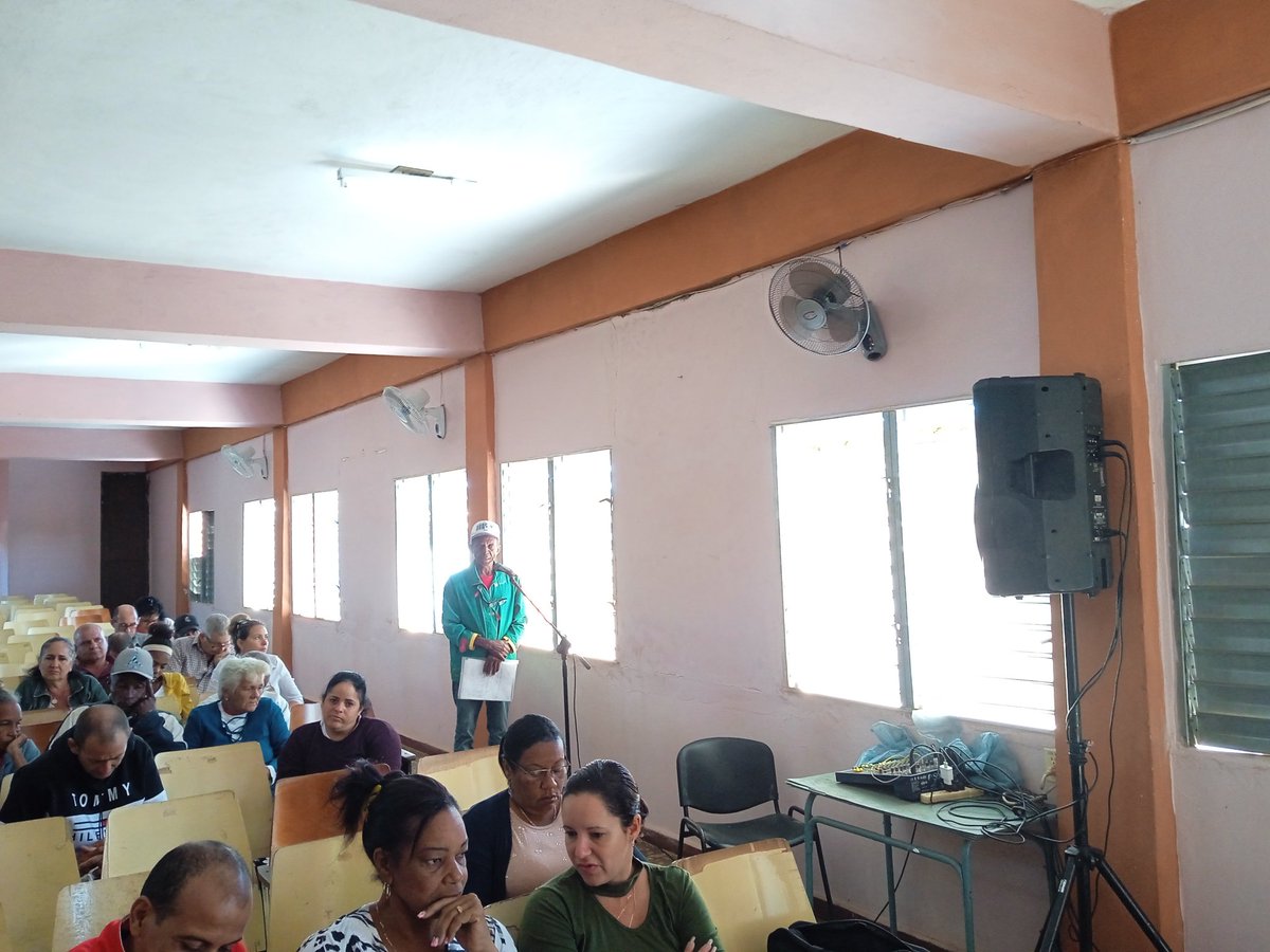 DamarisGener's tweet photo. Sesiona la  Asamblea Municipal de #Calimete,  donde de debaten temas puntuales
El cumplimiento de la contratación en el Municipio, El desarrollo del curso escolar, Valoración del  1er proceso de rendición de cuentas del delgado a sus electores.
#MatancerosEnVictoria https://t.co/gJJgFCPOn9