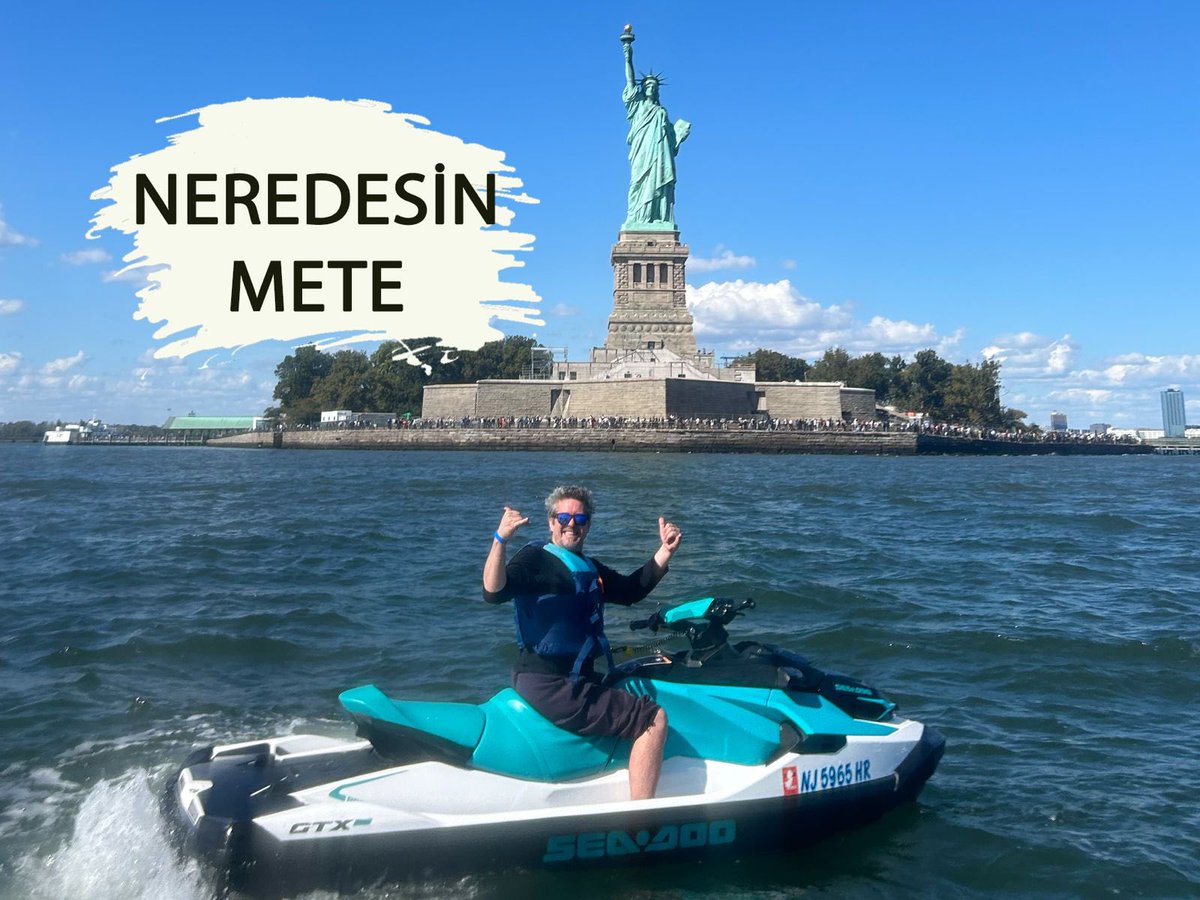 Yeni bölümümüz yayında… Uzun zamandır istediğim İstanbul boğazında jetskiyle gezme hayalim, deniz trafiği yüzünden gerçekleşemedi ama Hudson nehrinde gerçekleşti ❤️❤️

#neredesinmete 

youtu.be/3jctftgENPQ?si…