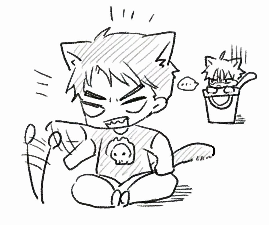 くろねこさんのことをナンオさんだと思っているんだ 