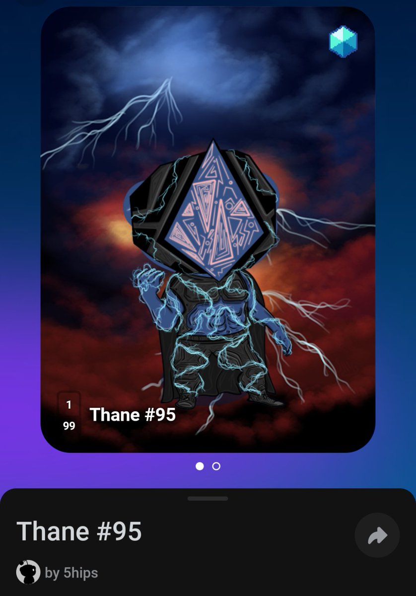 guyone_'s tweet image. Gm fam

Minted this bad boy from my guy @____ships yesterday. It&apos;s so badass!