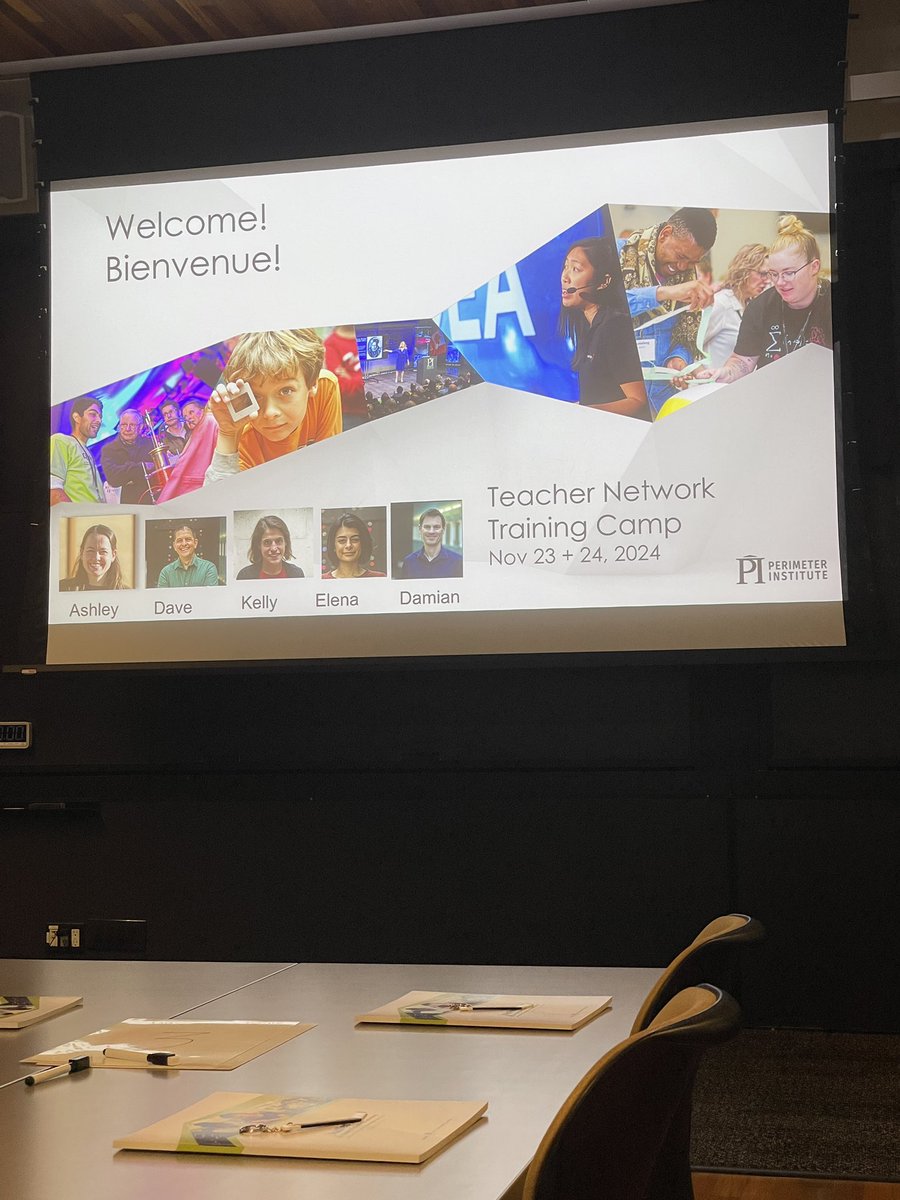 Chris Sarkonak (@csarkonak) on Twitter photo Great to spend my birthday weekend <a href="/Perimeter/">Perimeter Institute</a> for the annual Teacher Network Training Camp! Excited to see new and upcoming resources! #iteachphysics #ilovemyjob Great to spend my birthday weekend <a href="/Perimeter/">Perimeter Institute</a> for the annual Teacher Network Training Camp! Excited to see new and upcoming resources! #iteachphysics #ilovemyjob
