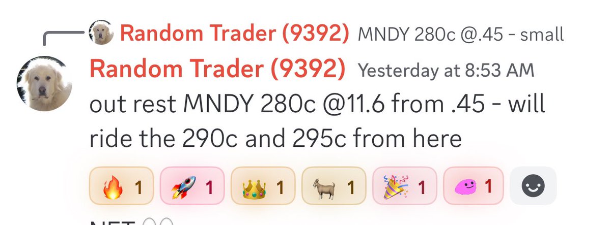 $NET $MNDY $MDB $CVNA our very own <a href="/RandomTrade/">Random Trader</a> loves these type of setups on software names and had aptly positioned the plays. $SNOW ER definitely spurred these names, and we were positioned for some banger trades!