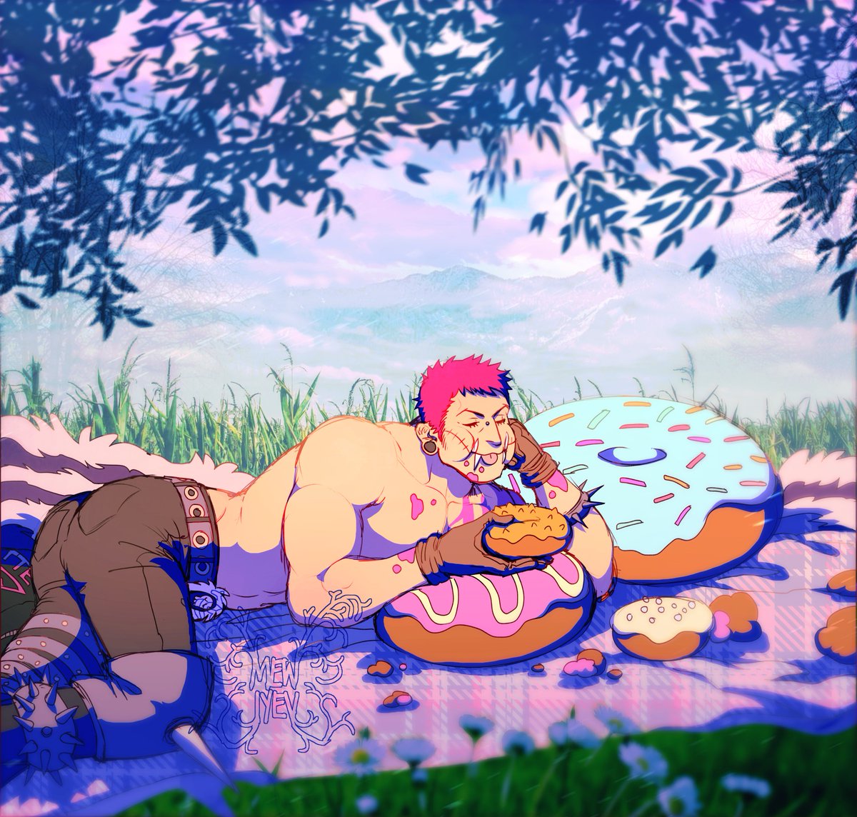 mewiyev's tweet photo. donuts #katakuriweek2024 https://t.co/dW2Qhzujoa