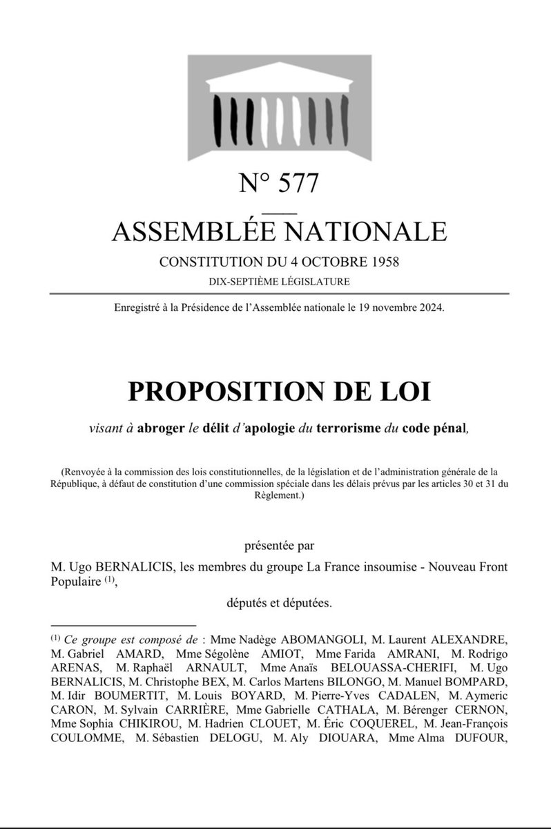 En plein procès de l’assassinat de Samuel Paty, décapité par un terroriste islamiste et quelques jours après la commémoration des attentats du 13/11/2015, c’est ce qu’on appelle avoir le sens du timing. Pas surpris d’y voir le nom de la députée de notre circonscription. À vomir !