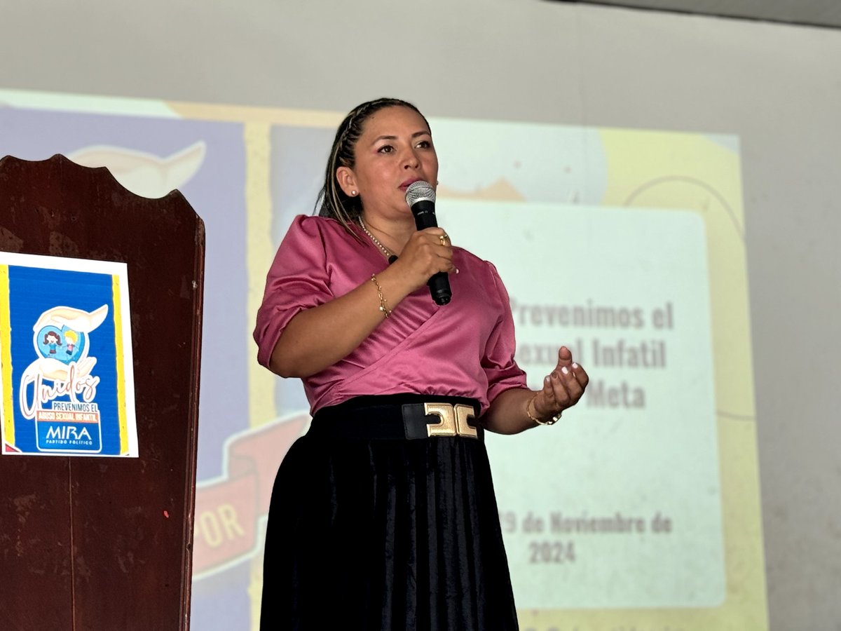 zulma_yodiaz's tweet photo. #UnidosPorLaNiñez
¡Seguimos construyendo un futuro más seguro para nuestros niños! 💙👶

El foro "Unidos Prevenimos el Abuso Sexual Infantil" fue un espacio de reflexión y aprendizaje donde como @PartidoMIRA fortalecimos nuestro compromiso con la protección de la infancia. https://t.co/WH5E5tGCPU