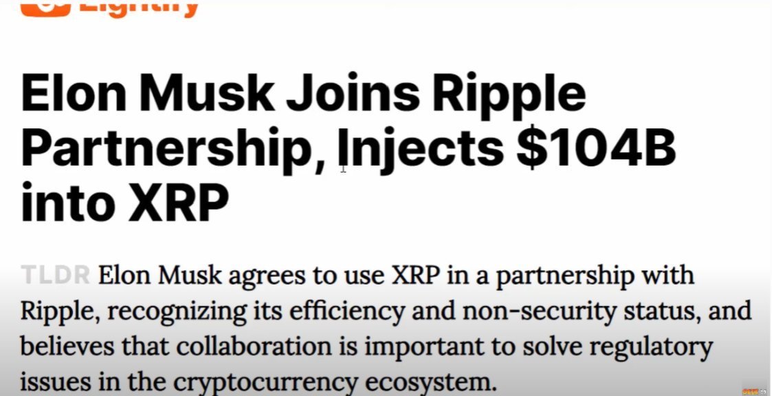 🚨 BREAKING: Elon Musk may inject $104B into $XRP amid rumors of a partnership with #Ripple to power payments for X, "The Everything App."

The #XRPL is poised to process $1 trillion in DeFi volume, with the CTF token standing as the only #XRP Ledger DeFi token in the top 10!