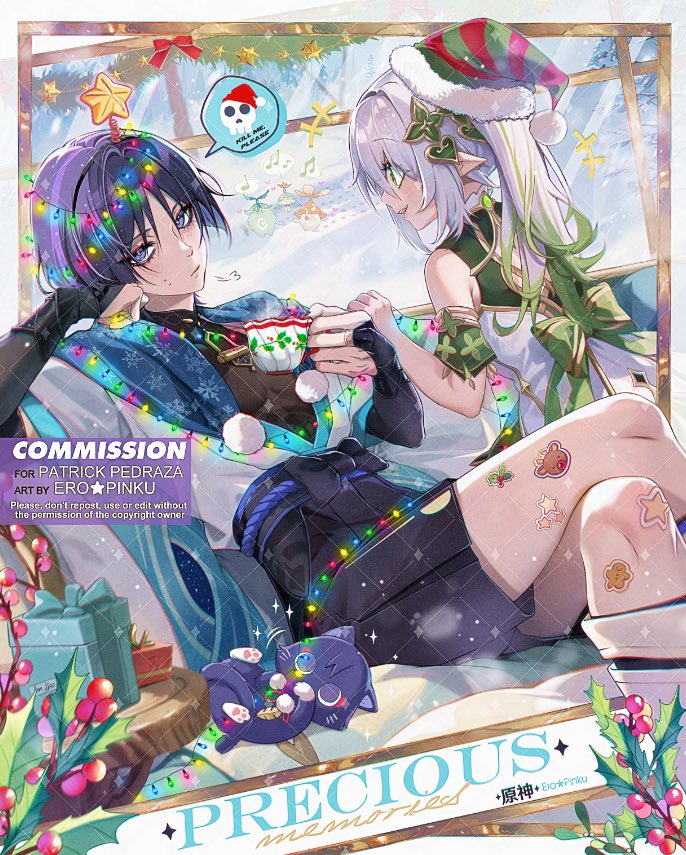 Anybody else like bitter tea? Doing a Holiday signing 12/13. Snag one if you want. This rad art is by <a href="/Ero_Pinku/">˗ˏˋ ♡ ˎˊ˗エロ★ピンク☆(´•▿•)💬🦕ʷᵒʷ🏳️‍🌈</a> 
streamily.com/patrickpedraza