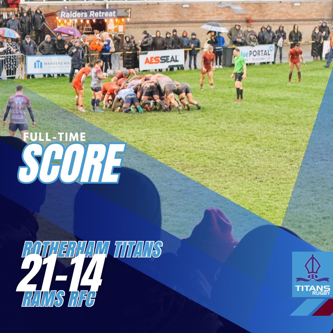 A win leading into the week off ! 😍 

Thanks to the Rotherham faithful for coming out and supporting today 🤩 

#rotherham #rotherhamtitans #cmonroth