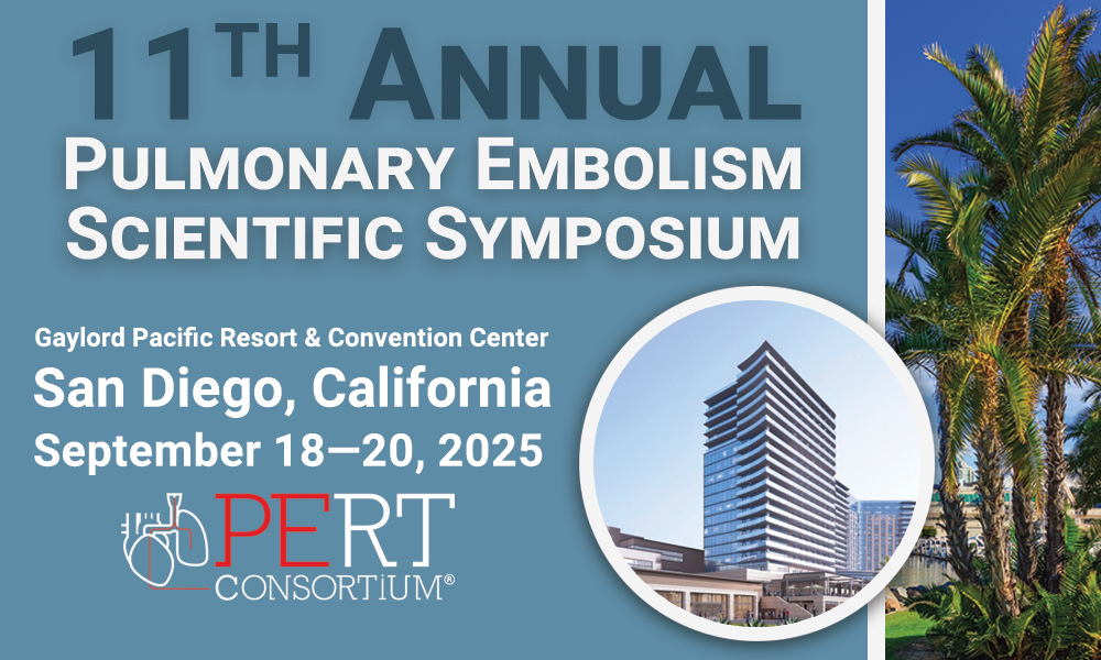 Early bird registration is now open for the 11th Annual Pulmonary Embolism Scientific Symposium in beautiful San Diego, California! Next year’s event will take place from September 18-20, 2025, and promises to be our most dynamic and engaging symposium yet. #PERT2025