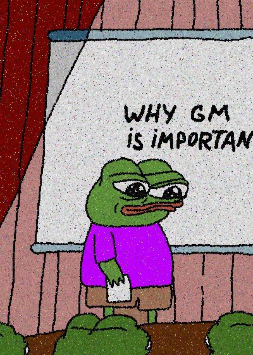 batzdu's tweet photo. gm 🐸 https://t.co/8D3ggJ99av