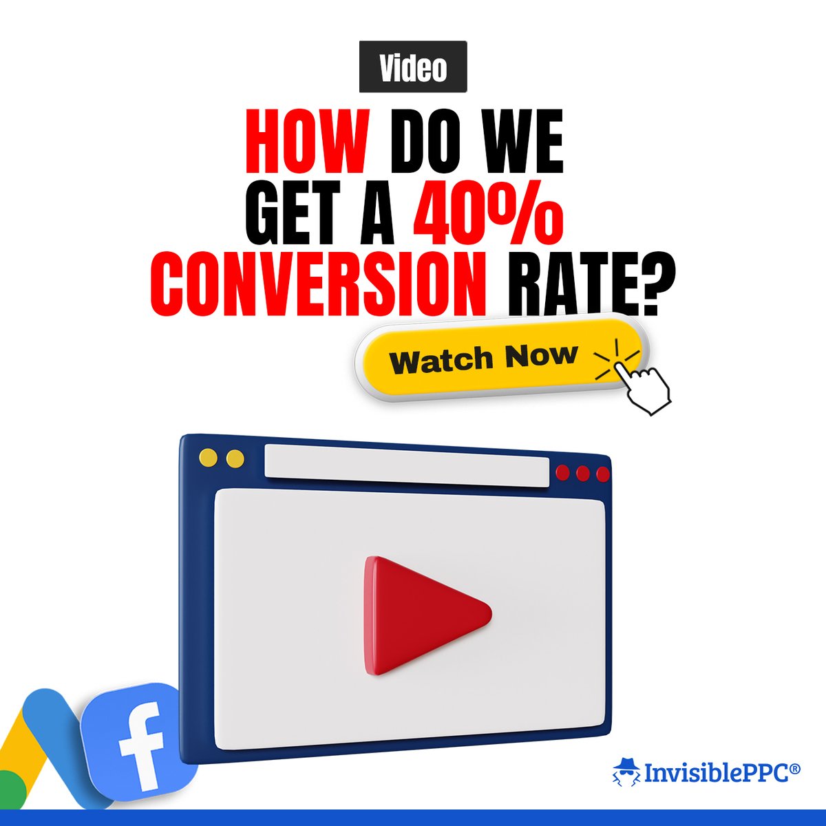 InvisiblePPC's tweet photo. 🎯 Want 40% conversions?

Learn the strategies to turn clicks into clients—optimized landing pages, powerful CTAs, and more! 💡 Watch now 👉 https://t.co/8G2YRDZ8y7

#ConversionRateOptimization #MarketingTips https://t.co/RU5Fz3t9jJ