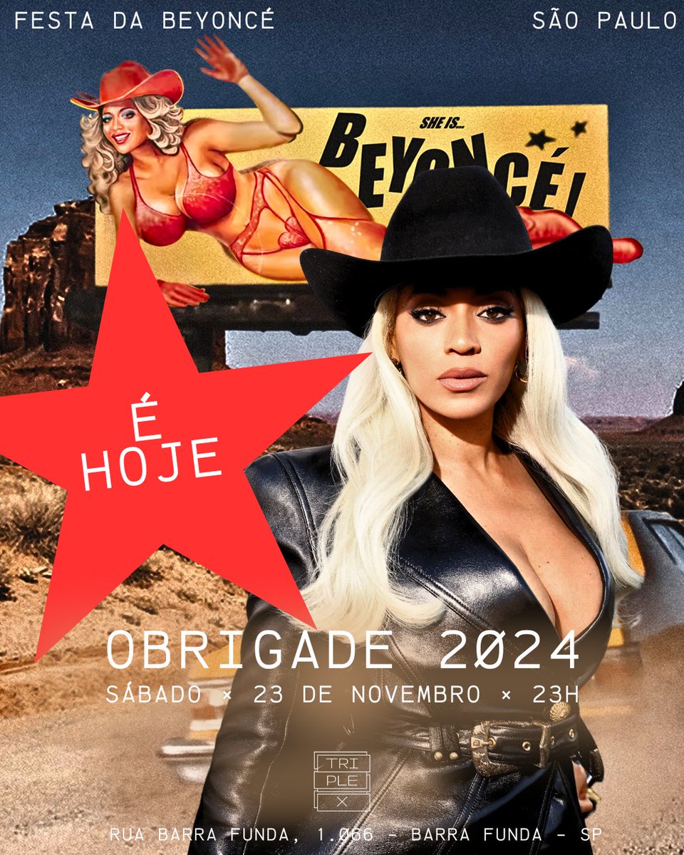festadabeyonce's tweet photo. 🚨 É HOJE SÃO PAULO!

FESTA DA BEYONCÉ
24/11
23H
TRIPLEX BARRA FUNDA (LOCAL INÉDITO)

+ informações e ingressos: https://t.co/g1k4kevS5p

Chamando todes os membros da Beyhive de São Paulo, para curtirem,  comentarem e compartilharem!

#beyonce #beyhive #festadabeyonce #beyfans https://t.co/qoSrI522wq