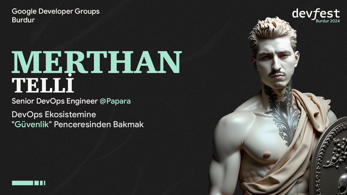 🔐 DevOps Ekosistemine “Güvenlik” Penceresinden Bakmaya hazır mısınız?

DevFest ‘24’te, Papara’dan <a href="/D4V1DH4YT3R/">David Hayter</a> , DevOps dünyasına güvenlik odaklı bir perspektif sunuyor! 🚀

📅 30 Kasım 2024
📍 Mehmet Akif Ersoy Üni.,
Kaçırmayın! 👉 gdgburdur.com
#DevFest24 #GDGBurdur