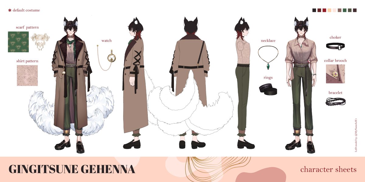 gingehenna's tweet photo. 🍷🦊Character Sheet!🦊🍷
🤯🤯🤯🤯

Tags :
All Purpose > #gingehenna
Fanart > #gehennart 

Sepertinya saya perlu saran hashtag 😭 https://t.co/5l1BdrUcUG