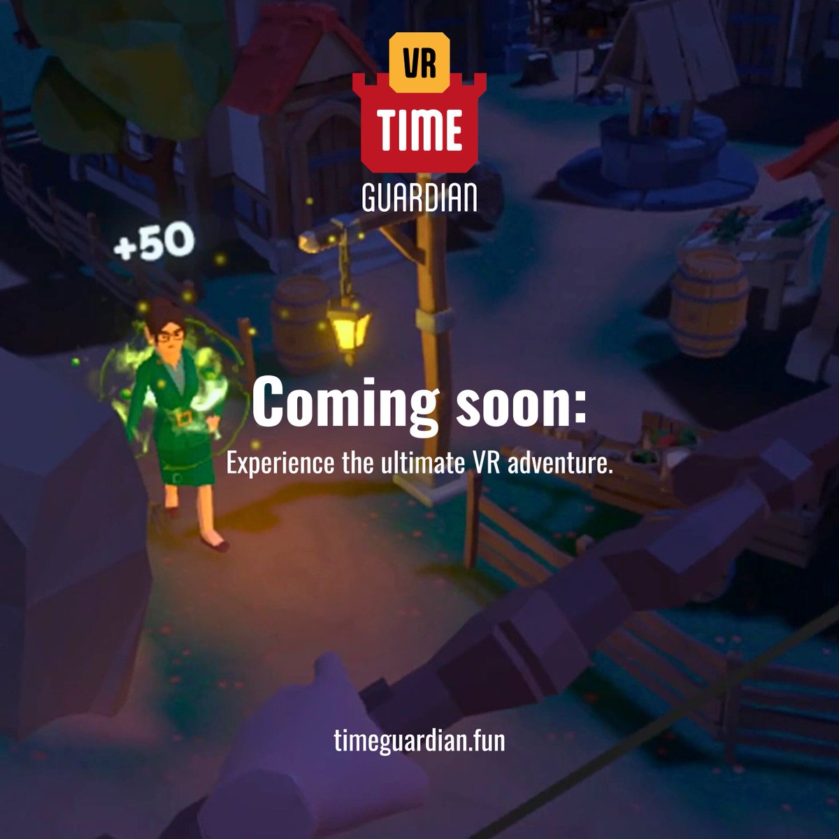 TimeguardianVR's tweet photo. Step into the incredible world of Time Guardian!
A Virtual Reality experience like no other is about to begin. 
✨ Coming Soon! Follow us to stay updated.

#TimeGuardianVR #VirtualReality #ImmersiveGaming #VRGaming  #GamingCommunity #ExploreInVR #FutureOfGaming #GamersUnite https://t.co/0ZBmXmYng7