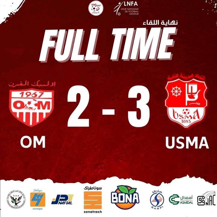 usma_Xtra's tweet photo. ⌚️ | نهاية المباراة !
اولمبيك المقرن 2 - 3 اتحاد عنابة
سجل الاهداف كل من :
⚽️ طويل
⚽️ مختار
⚽️ ڤعڨع
🔴⚪️ #USMANNABA #OMAUSMA https://t.co/qUds34iVFH