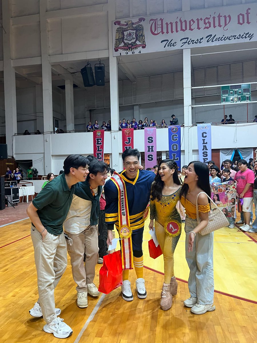 pphiljcg's tweet photo. We did it, AGAIN!!

Mr. Intramurals 2024 - 4th Runnerup from the College of Commerce 💛👑 https://t.co/COIkRoUjN3