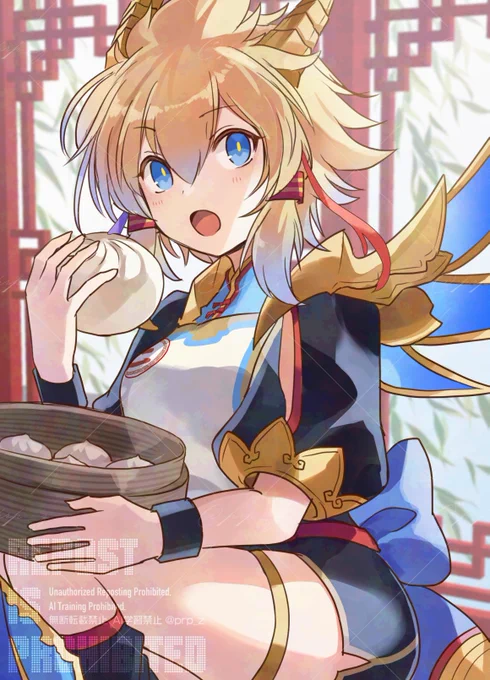 チィリンちゃん #パズドラワンドロ 