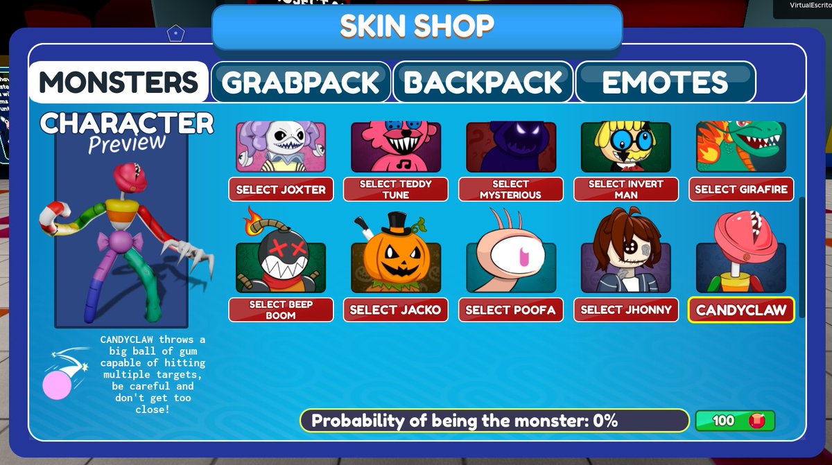 PROJECT MONSTER - Roblox tweet media