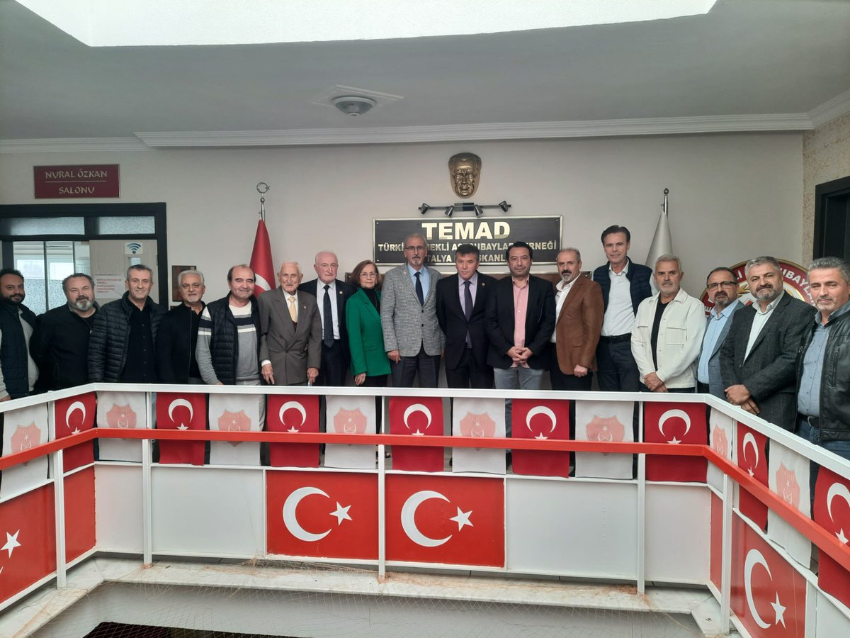 NECM75188306's tweet photo. ♥️💐| Saygı, sevgi, inanç ve azim ile 
ÇATIMIZ TEMAD’ın güçlü ve de kazanan bir STK olması için,
Çok çalışıp başaracağız.

ANTALYA TEMAD Şb. (23/11/2024) Ziyareti,

Misafirperverliğiniz için
Teşekkürler Sn.Bşk.’ım @SinanHendek ve üyelerimiz🌺 https://t.co/3FcT6veV8T