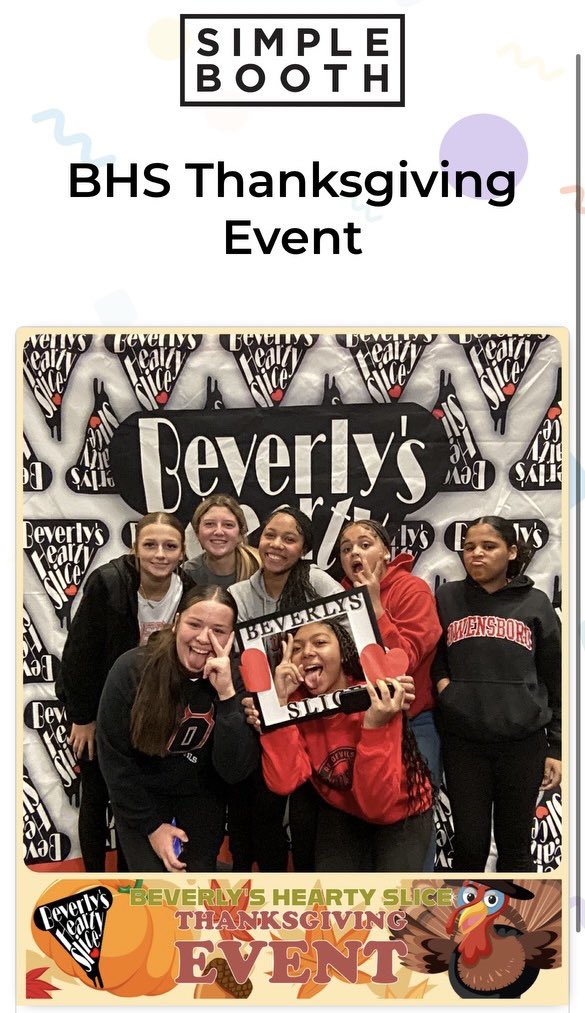 The ladies had the opportunity to volunteer at the Beverly's Hearty Slice 2024 "Thanksgiving Event" We appreciate Coach Johnson and Coach Locher for taking the team off the court and providing them a chance to be servant leaders in the community.