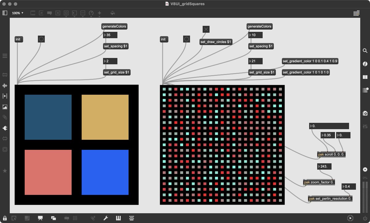 structurevoid0's tweet image. V8UI exploring, #dataviz, #palettes & much more...
Included in our next month Max courses by @julienbayle , both Max & Ableton Certified Trainer !
#Max9 @cycling74 #V8UI #Marseille