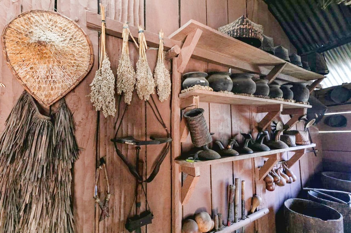 A 50 year old traditional Angami house in the midst of a 450 year old modern village with a population of 17k.  
Kitho Ki homestay Kohima Village.