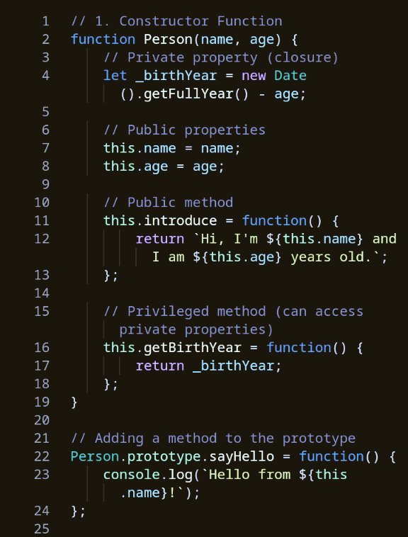 e_opore's tweet image. Object-Oriented Programming (OOP) in JavaScript. ⬇️