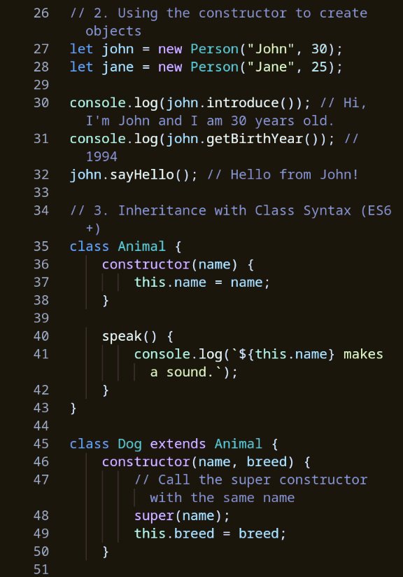 e_opore's tweet image. Object-Oriented Programming (OOP) in JavaScript. ⬇️
