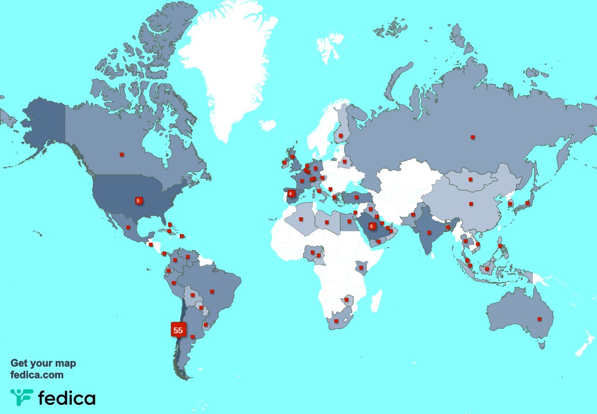 andreshofer's tweet image. Muchas gracias a mis 15 nuevos seguidores desde Estados Unidos, y más durante la última semana. fedica.com/!andreshofer