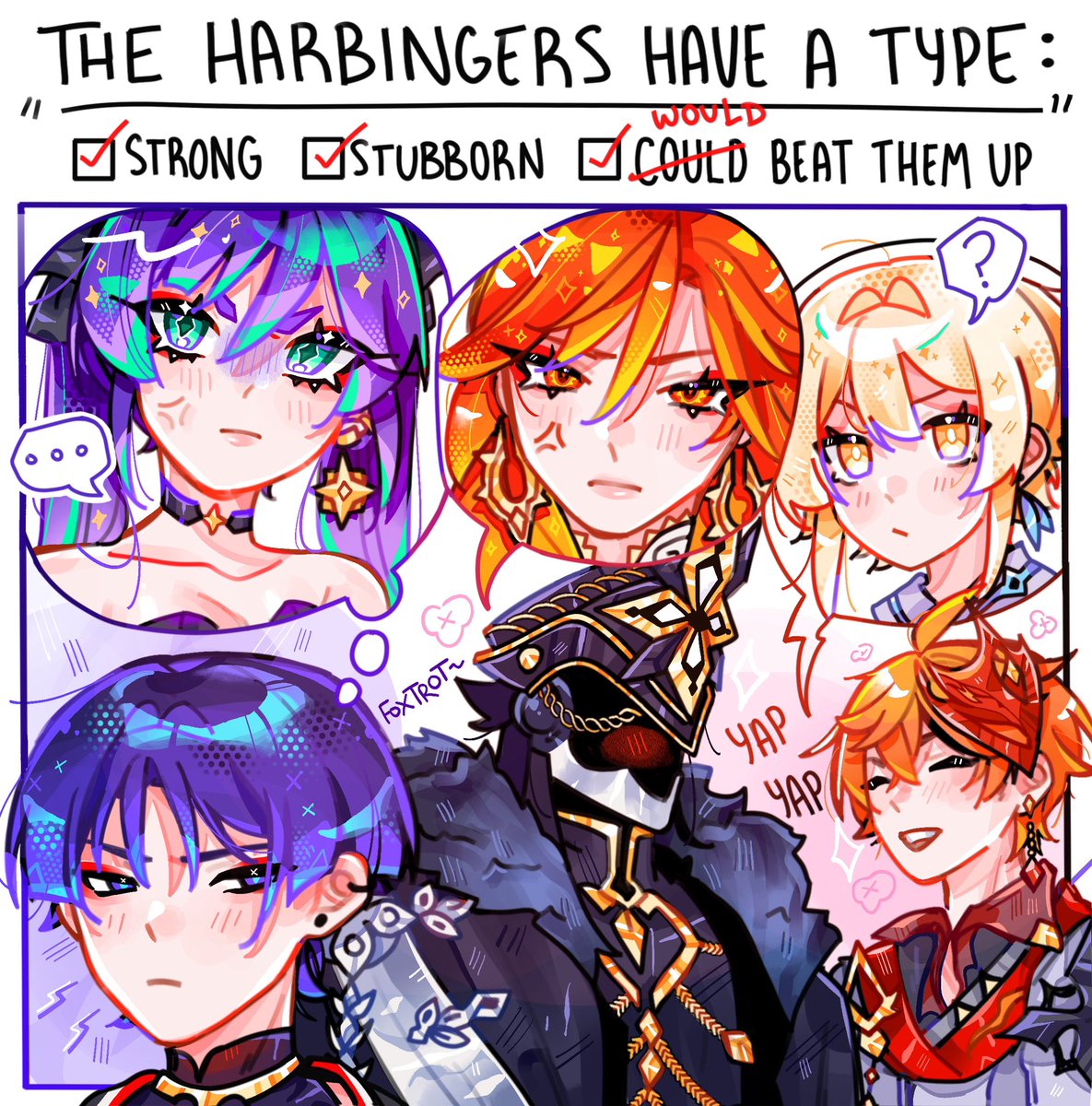 Villains with taste🍷

#scaramona #mavuitano #chilumi #genshinimpact