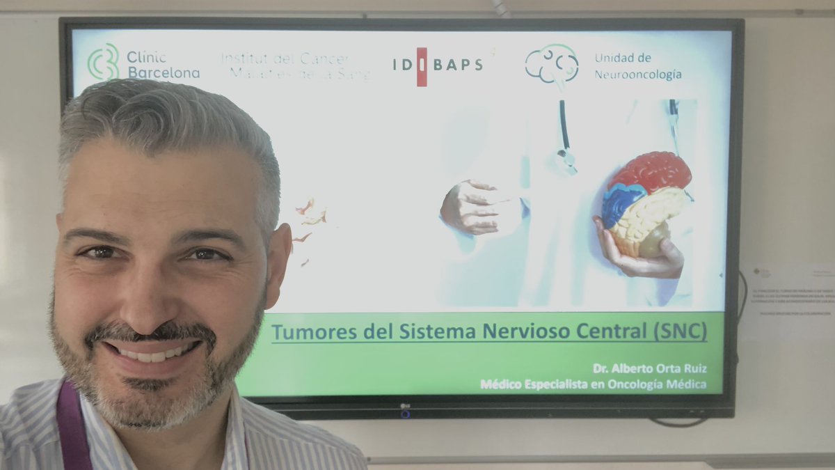 Alberto Orta MD.PhD /❤️ (@albertoortaruiz) on Twitter photo Un honor representar a la Unidad de #Neurooncología del <a href="/hospitalclinic/">Hospital Clínic</a> en el 19º Congreso Iberoamericano de #PacientesConCáncer organizado por @GEPAC_es.
Hablamos de diagnóstico y tratamiento de tumores del SNC y de investigación.
#Oncología #TumoresCerebrales #CáncerSNC Un honor representar a la Unidad de #Neurooncología del <a href="/hospitalclinic/">Hospital Clínic</a> en el 19º Congreso Iberoamericano de #PacientesConCáncer organizado por @GEPAC_es.
Hablamos de diagnóstico y tratamiento de tumores del SNC y de investigación.
#Oncología #TumoresCerebrales #CáncerSNC