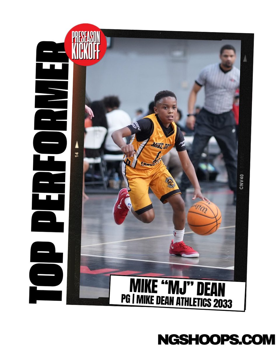 Coach Bruton (@bucketreel) on Twitter photo <a href="/bp619/">Ben Perkins</a> <a href="/NGSHoops/">NGS HOOPS</a> <a href="/Coast2CoastPrep/">Coast 2 Coast Preps</a> Mike “MJ” Dean (2033) is another point guard with an advanced skillset. Very quick off the bounce & equally strong creating to either side of the basket. Plays an unselfish brand of basketball, makes shots and stays in attack mode. <a href="/bp619/">Ben Perkins</a> <a href="/NGSHoops/">NGS HOOPS</a> <a href="/Coast2CoastPrep/">Coast 2 Coast Preps</a> Mike “MJ” Dean (2033) is another point guard with an advanced skillset. Very quick off the bounce & equally strong creating to either side of the basket. Plays an unselfish brand of basketball, makes shots and stays in attack mode.