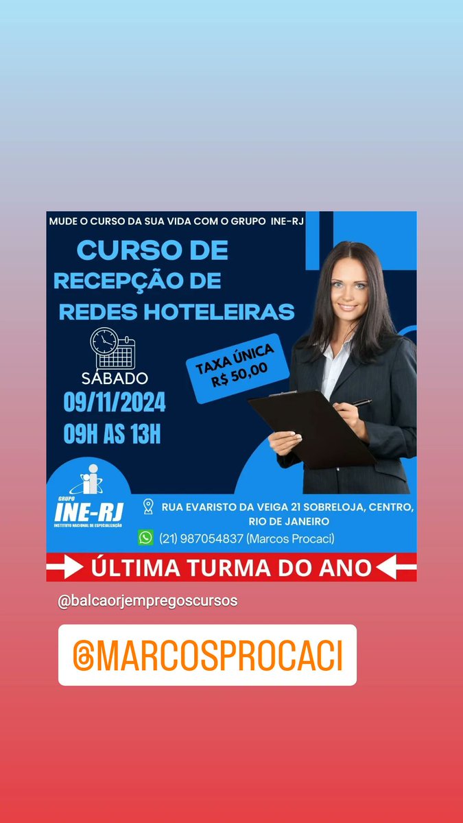 Ivanapoeta's tweet photo. #cursosinerj https://t.co/t9rVIgride